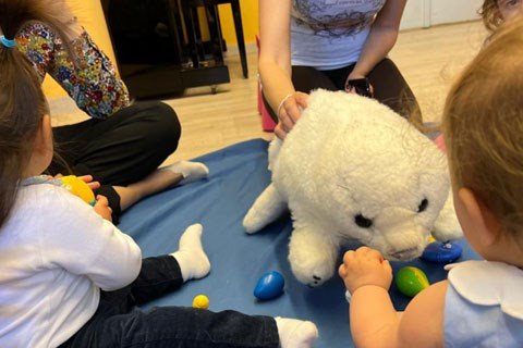 Group lessons for babies