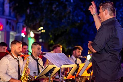 Philippos Nakas Big Band took part in the Korça Jazz & Blues Festival